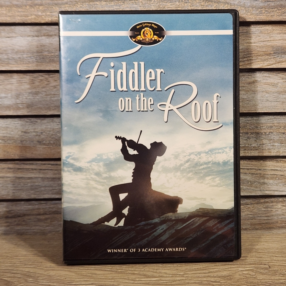 🖤 Fiddler on the Roof DVD 1971 Musical Czarist Russia Oppression Overcome
